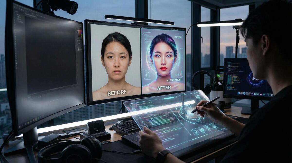 办公桌上视频教程-AI视频剪辑实操