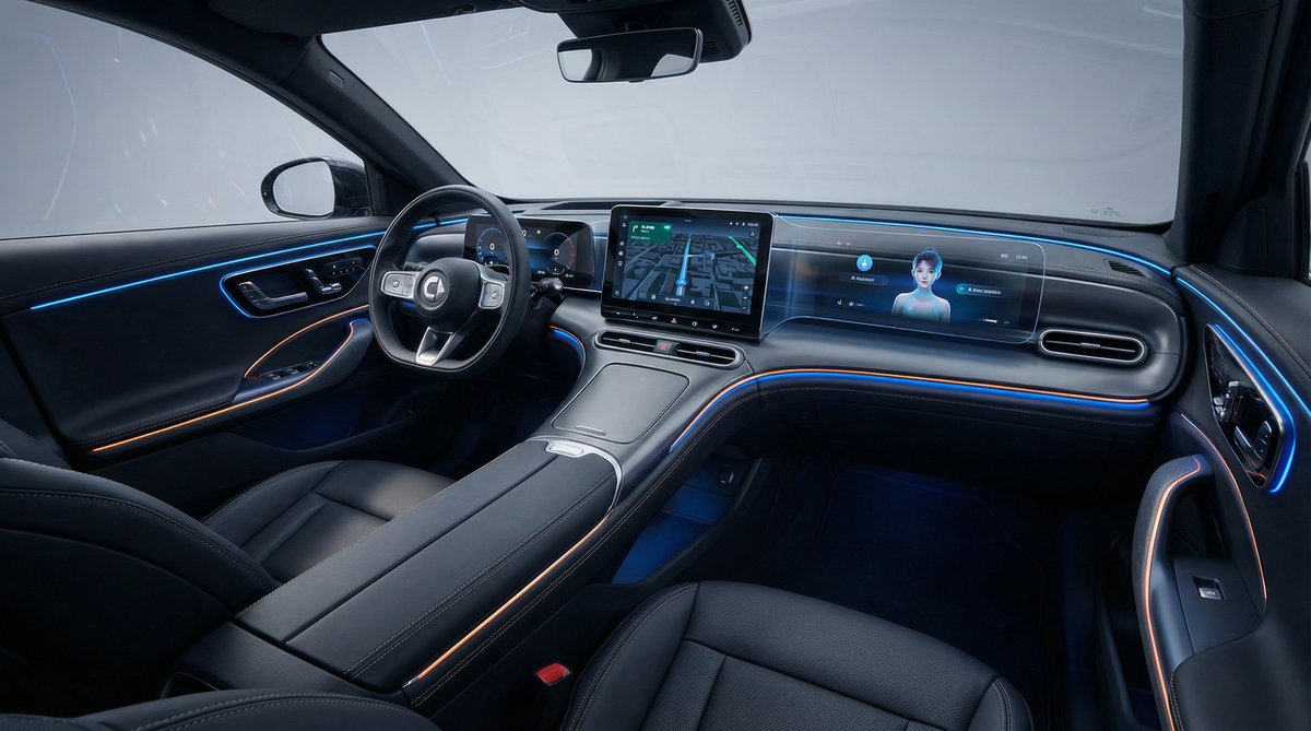 神秘入口智能座舱视频演示